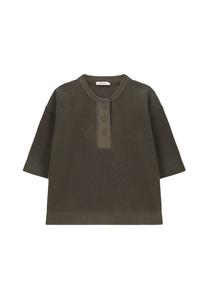 Базовая футболка MIT KNÖPFEN Sissy-Boy, зеленый