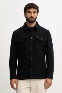 Шерстяная куртка Tommy Hilfiger, темно-синий