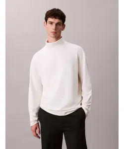 Водолазка Relaxed fit Calvin Klein, бежевый