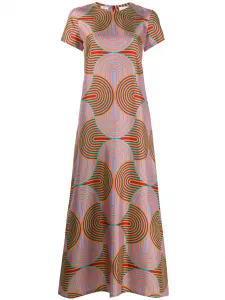 Платье-рубашка свободного кроя La DoubleJ, розовый