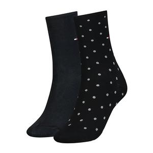 Носки Tommy Hilfiger Dot Classic 2 шт, черный