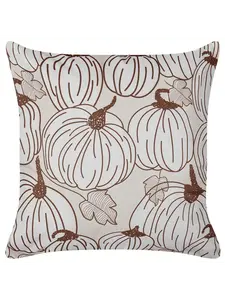 Декоративная подушка Beliani Deko GOURD, цвет beige/weiß/braun