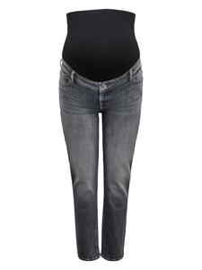 Only Maternity Джинсы 'OLMRiley' скинни в темно-сером цвете