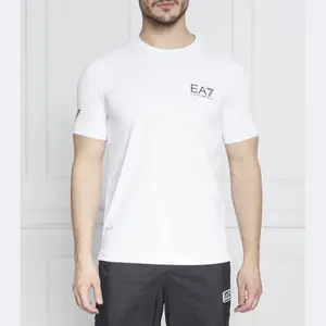 Футболка стандартного кроя Ea7, белый