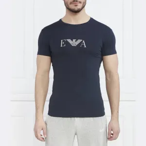 Футболка стандартного кроя Emporio Armani, синий