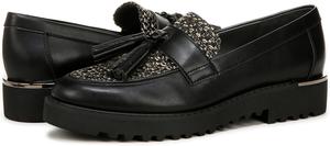 Лоферы Franco Sarto Carolynn, цвет Black Multi Tweed