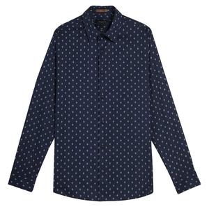 Рубашка с геометрическим принтом Ted Baker, синий