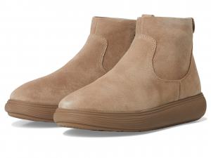 Ботинки FitFlop iQ-Comff Suede Zip Ankle Boots, серо-коричневый