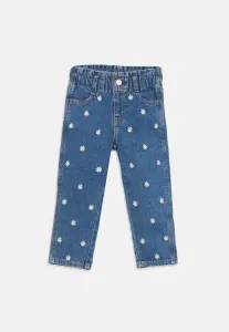 Джинсы babygap с вышитым бумажным пакетом, джинсы прямого кроя. Gap, Stone Blue Denim