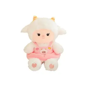 Cute Chip Милые розово-зеленые плюшевые куклы Lamb Sheep, высота 30см/45см