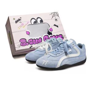 Сбалансированные устойчивые к истиранию легкие дышащие низкие кеды casual unisex Z.SUO, синий