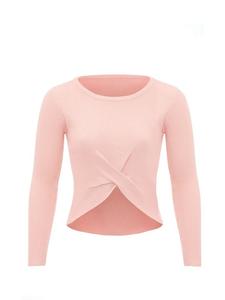 Пуловер leo basics, розовый