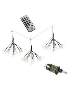 Marelida 3 светодиодные подвесные звезды-фейерверк с пультом дистанционного управления  Черный цвет