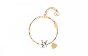 Браслет X Yayoi Kusama Lv Iconic Infinity Dots LOUIS VUITTON, золото