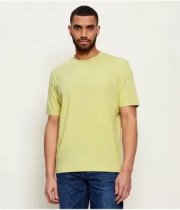 Футболка TChup relaxed fit Boss Orange, лаймовый