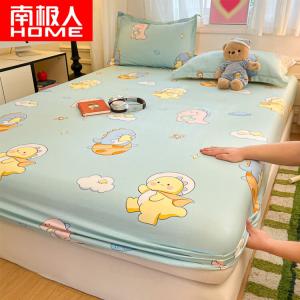 Antarctic Простыня на резинке 180 см + 2 наволочки, хлопок, цвет Space Dragon [Mingcheng]