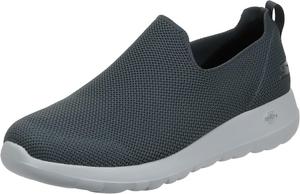 Мужские кроссовки Skechers Go Walk Max с сетчатой вставкой и легкой подошвой без шнурков, Charcoal/Charcoal/Charcoal