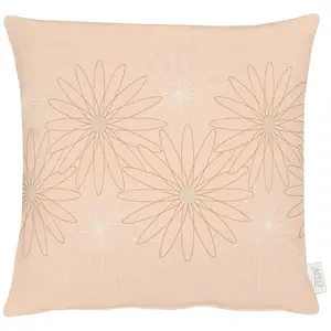 Декоративная подушка 1712 Чехол для подушки без наполнителя, 1 штука Apelt, Apricot + gemustert