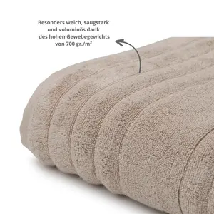 Полотенце для душа Sleepling, серо-коричневый