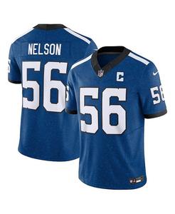 Мужское джерси Quenton Nelson Royal Indianapolis Colts Indiana Nights Alternate Vapor FUSE Limited Nike, синий