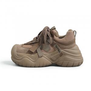 Кроссовки An old man Chunky Sneakers Women's Low-top, белый