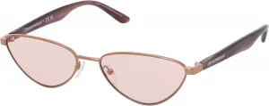 Солнцезащитные очки Emporio Armani EA2153, блестящее розовое золото/светло-розовый, 56 мм, Gold