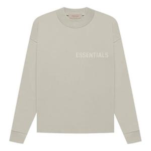 Футболка Fear of God Essentials FW22 Long Sleeve Tee 'Smoke' FOG-FW22-848, серый