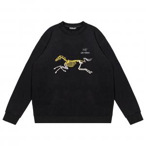 Толстовка с эмблемой, унисекс Arcteryx, черный