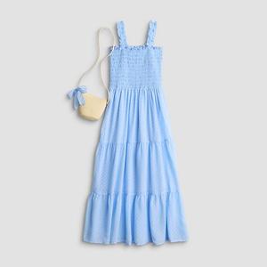 Детское платье макси из шифона с сумочкой Speechless, Blue