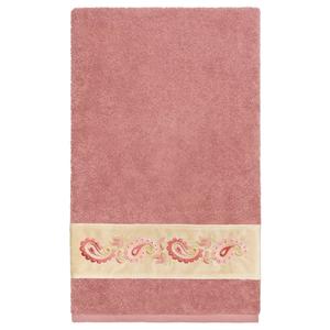 Linum Home Textiles Турецкий хлопок Mackenzie Набор украшенных банных полотенец из 2 предметов, светло-серый