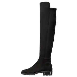 Stuart Weitzman SW City сапоги выше колена 4см женские black
