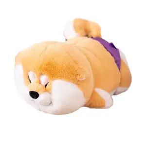 Очень милая плюшевая кукла сиба-ину высотой 35см OUYIN