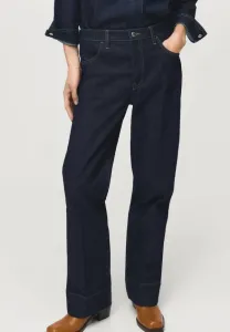 Взрослые джинсы свободного кроя Mango, Dark Blue