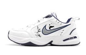 Nike Air Monarch 4 Chunky Кроссовки унисекс низкие White/Blue/Black
