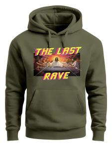 Толстовка Neverless The Last Rave, зеленый