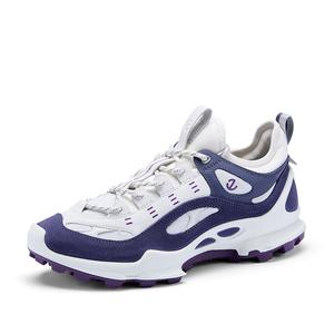 Низкие повседневные туфли женские Ecco, Rock Purple/Gray White/White 80364361604