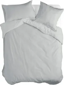 Пододеяльник базовый, светло-серый, 240 х 220 см, 100% хлопок, сделано в Европе HAPPY FRIDAY S.L.