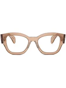 Очки Jorge в квадратной оправе Ray-Ban, коричневый