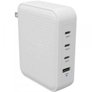 Зарядное устройство HYPER HyperJuice 145W 4-Port USB GaN Travel Charger HJ1001WHWWGL