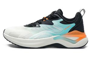 Кроссовки для охоты на соколов, мужские, низкие, синий/черный/оранжевый Qiaodan