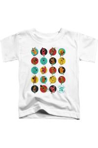 Футболка Scooby Doo "Zoinks Repeat" с коротким рукавом для детей Gildan, белый