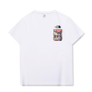 THE NORTH FACE Футболка унисекс белая