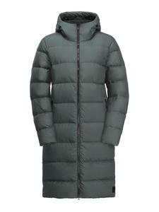 Пальто JACK WOLFSKIN Outdoor Coat FROZEN PALACE, темно-зеленый