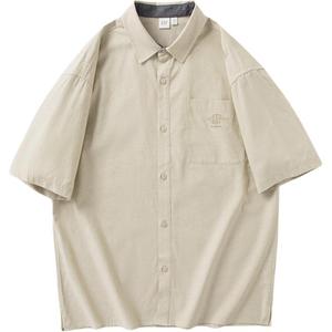 Мужская рубашка GAP, цвет Black/Blue