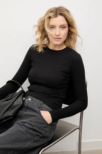 Лонгслив Answear.Lab, черный