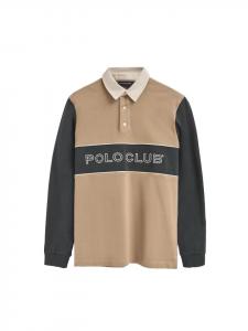 Polo Club Светло-коричневая рубашка поло