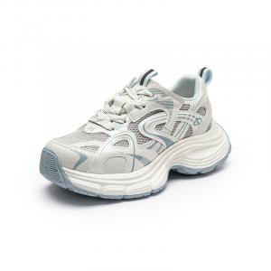 Ritai Низкие массивные кроссовки женские бело-голубые, цвет White Blue