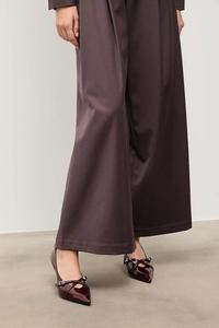 Кожаные туфли Answear.Lab, бордовый