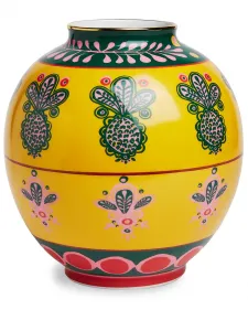 Ваза Bubble Pineapple (23 см) La Doublej, желтый