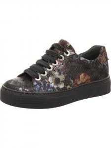 Semler Удобные кроссовки на шнуровке черного цвета